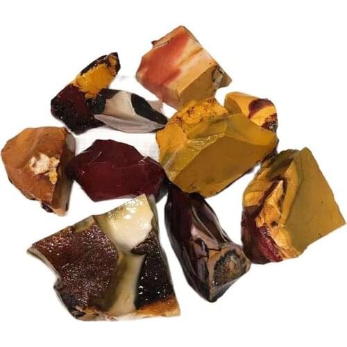 Raw recious crystals healing stones natural gemstone Mookaite rough stone for home decoration