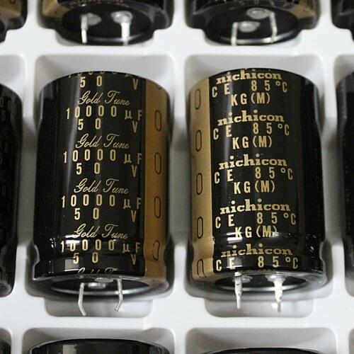 Original Japan Nichicon 10000UF/50V KG type I Advanced Audio Filter Electrolytic Capacitor