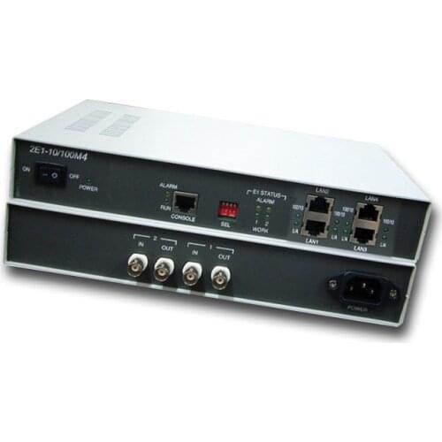 2E1 protocol converter bridge Ethernet 16M converter BNC to network port protocol converter