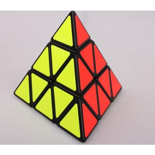 Shengshou 4x4 Pyraminxy Black cube Cubo Magico Educational Toy Gift Idea