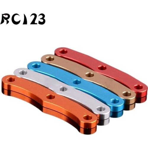 1P 6823 Aluminum Front Bulkhead Tie Bars Arm Brace For RC Traxxas 1/10 Slash 4x4 Rustler Stampede Upgrade Parts NEW ENRON