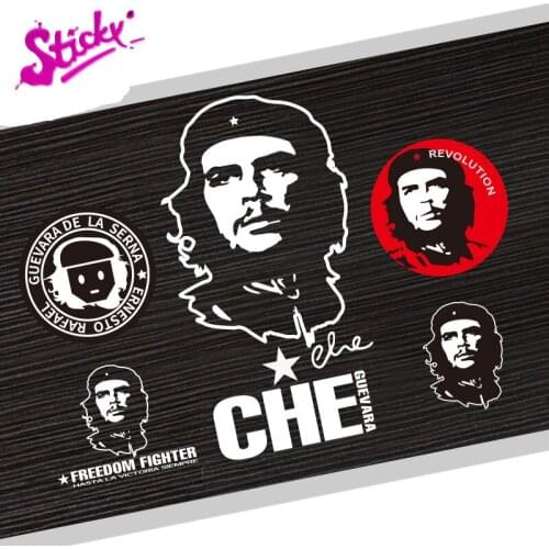 STICKY Che Guevara Hat Car Sticker Freedom Fighter Vinyl Auto Decal Revolution Reflective Motorcycle Body Tuning Car Styling