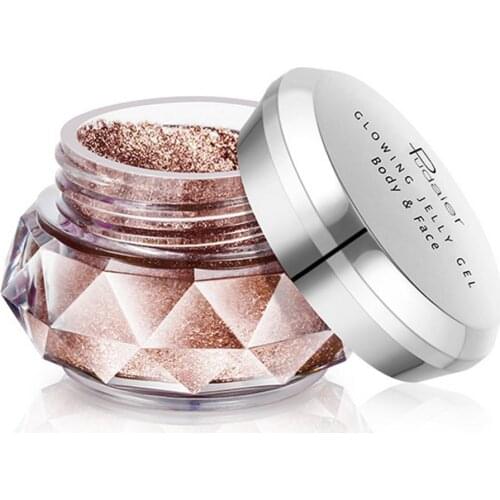 Jelly Highlighter 8 Colors Long-lasting Highlight Powder For Body Face Makeup Glitter Palette Glow Face Contour Shimmer Cosmetic