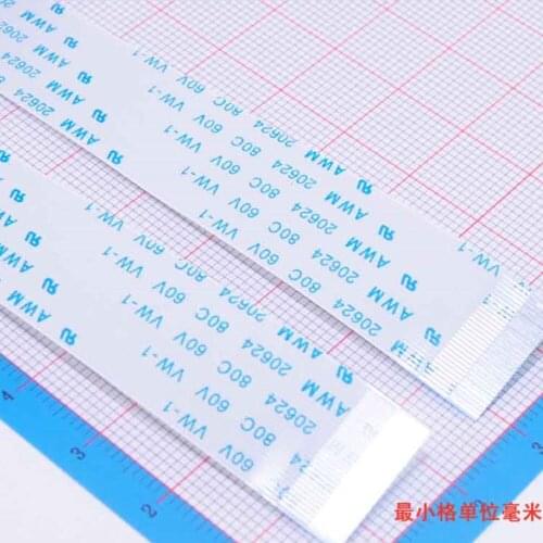 100Pcs 20/25/30/40cm A/B Type 30P 0.5mm Pitch FPC FFC Flexible Flat Cable Wire Same/Opposite Surface