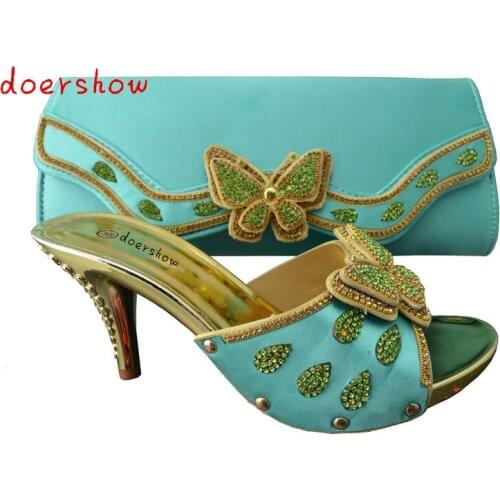 2015 Beautiful Italian Shoes With Matching Bags To Match,New African Shoes And Matching Bag Sets For Wedding doershow)!ZX1-87