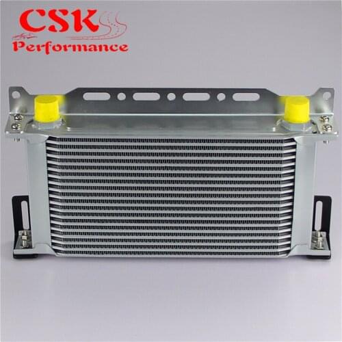 Aluminum Mocal Type AN10 19 Row Engine Oil cooler W/ 248mm Mounting Bracket Kit