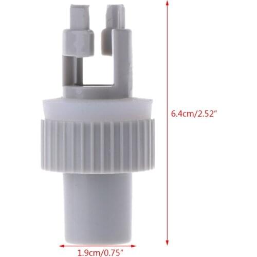 Kayak Inflatable Boat Air Valve Foot Pump Hose Adapter Rowing Boats Accessories