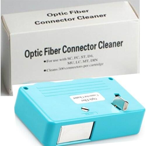 Free Shipping 5ppcs/lot Optical Fiber Connector Cleaner/Fiber Optic Conector Cleaning Cassette, 500 times Cassette CleanerHave e