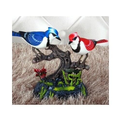 TREE HEAD BIRD PEN HOLDER ELECTRONIC VOICE CONTROL BIRD ELECTRONIC VOICE CONTROL CONCERT DANCING ELECTRIC WILL HOME WEDDING DIES