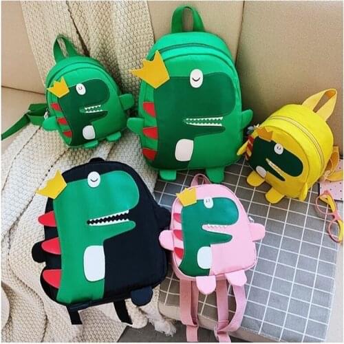 Dinosaur schoolbag baby childrens backpack female Shoulder bag kids handbag for girls school waist bag for children