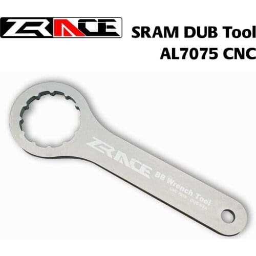 ZRACE bicycle pedal bearing DUB tool installation and removal BB key tool reusable for SRAM DUB aluminium alloy 7075 T6 CNC