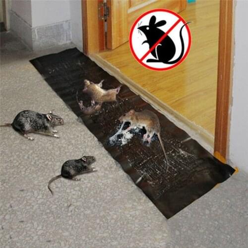 1.2M Mouse Board Sticky Rat Glue Mouse Trap Glue Board Mice Catcher Trap Non-toxic Pest Control Reject Mouse Killer Rat Traps