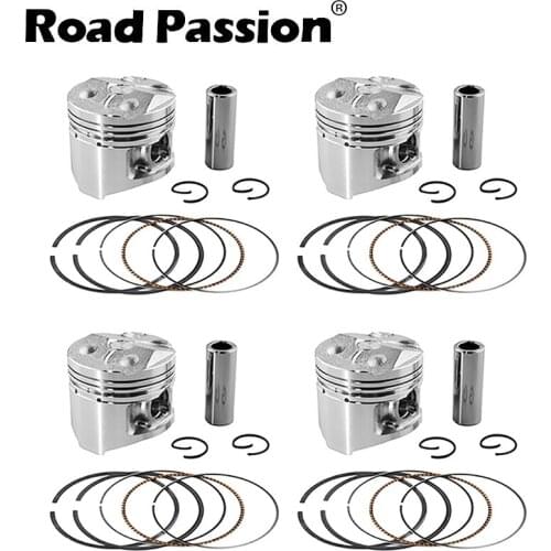 Road Passion Motorcycle 48mm STD +25 +50 48mm 48.25mm 48.5mm Piston Ring Kit For YAMAHA FZR250 FZ250 1HX FZR FZ 250 1 HX