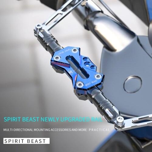 Spirit Beast Motorcycle Modified Handlebar Accessories Scooter Balance Bar Handle Bar Reinforcement Bar Extension Stent