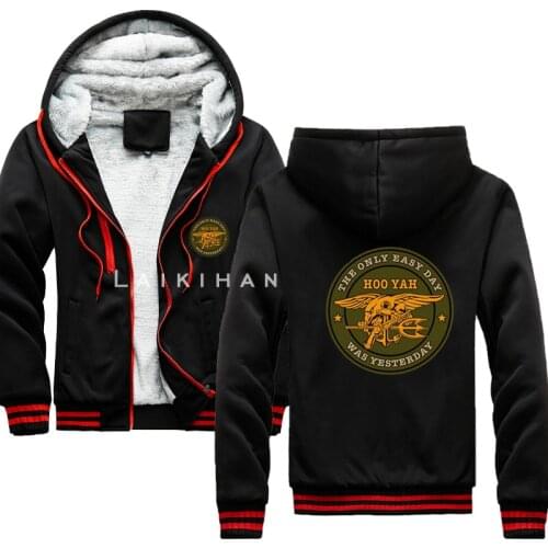 Hoodie For Men 3D USA NAVY Seals Emblem Print Street Fashion Loose Tracksuits Anime Wear Fleece Hoody Tops