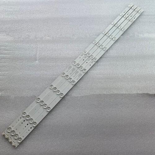 New 4 PCS 12LED 808mm LED backlight strip for LE40B3000 LED40ME1000 LED40D12-ZC14-04 A B LED40D12-03(B) A