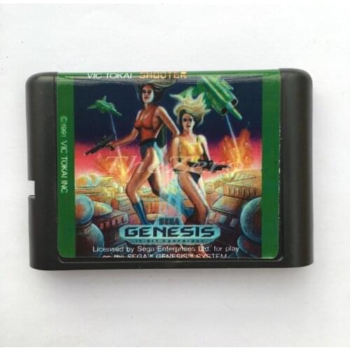 Shooter EU/JAP Shell for 16 bit Game Card for Genesis System for Sega Mega Drive