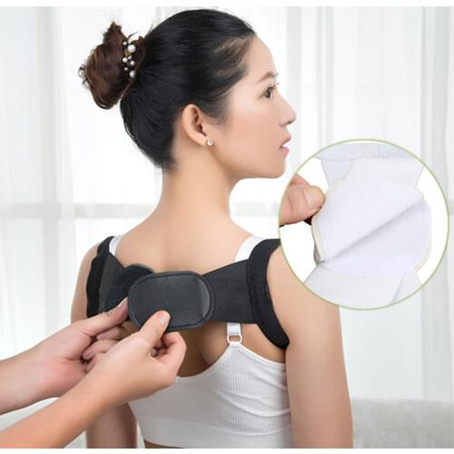 Brace Support Belt Adjustable Back Posture Corrector Clavicle Spine Back Shoulder Lumbar Posture Correction Belt for Women Men