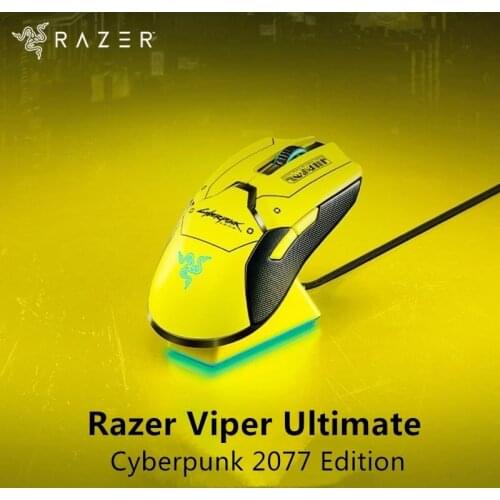 Razer Viper Ultimate Cyberpunk 2077 Razer Viper Wireless Mouse Cyberpunk