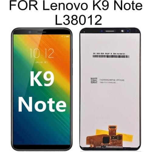 6.0" LCD FOR Lenovo K9 Note L38012 LCD Display Touch Screen Assembly Replacement