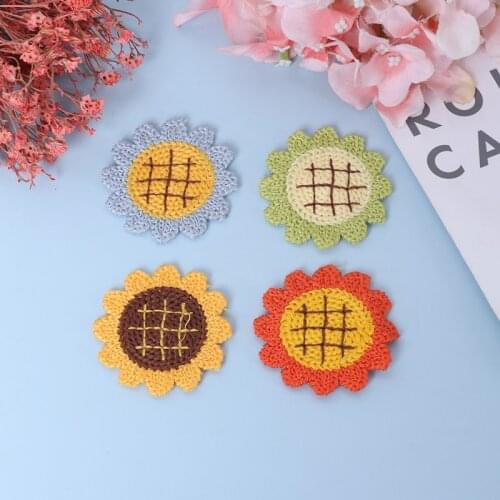 1:12 Dollhouse Miniature Sunflower Carpet Mat Decor Floor Coverings Model Toys Woven DIY Dollhouse Accessories Kit