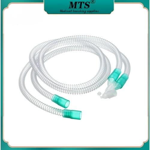 1pcs Disposable Expandable Anesthesia Breathing Circuit Tubing System 1.6m