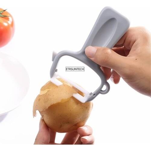 100pcs Fruit and Vegetable Peeler Kitchen Fruit and Vegetable Peeler Cutte Julienne Peeler Potato Carrot Grater