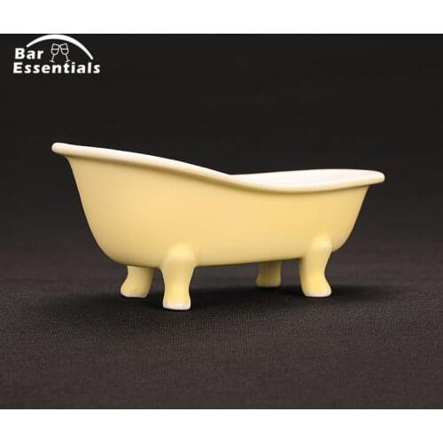 170ml Bathtub Tiki Mug Snack Plate Beer Ice cream bowl Ceramic Cup Wine Accessories Ceramic Crafts Bar Tools Cocktail
