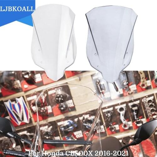 2017 CB 500X Motorcycle Windscreen Touring Windshield Shield Screen Visor Wind Deflector for Honda CB500X 2016-2021 2018 2020