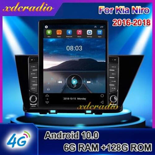 Xdcradio 10.4" Tesla Style Vertical Screen Android 10.0 For Kia Niro Car Radio DVD Multimedia Player GPS Navigation carplay