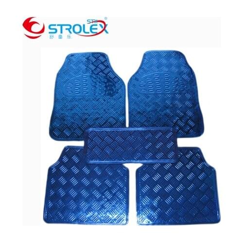 Automobile Foot Pad General Aluminum Film Foot Cushion 5 Piece Automobile Universal Foot Pad