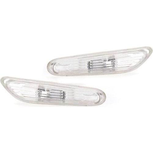 PMMA Side Marker Light Bulbs Car For BMW 3 Series E46 2000-2005 Indicator Lamp Parts Replacement Turn Signal