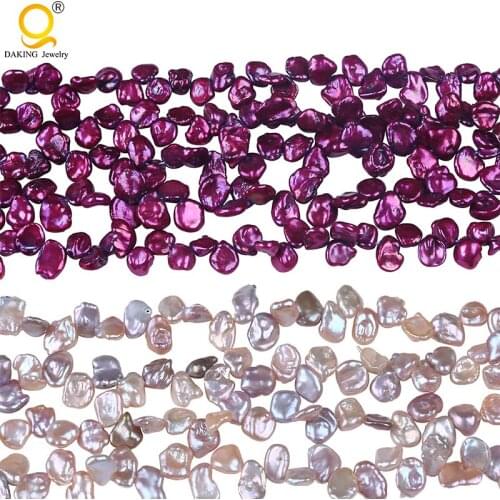 8-9mm reborn freshwater pearl beads strand 16 inches long strand keshi natural pearl for jewelry making