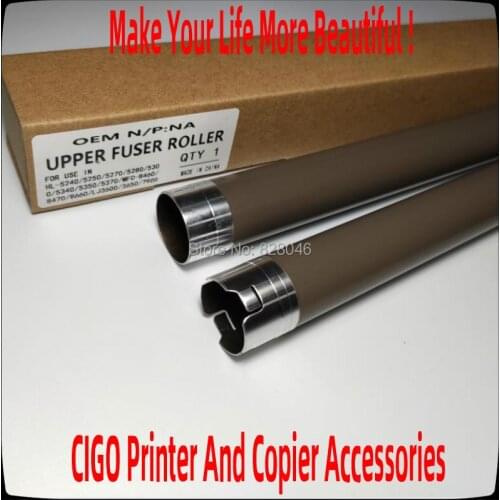 For Brother HL 5240 5250 5270 5280 5340 5350 5370 5380 Upper Fuser Roller,For Brother MFC 8460 8660 8670 8860 8870 Heater Roller