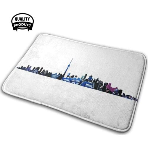 Soft House Family Anti-Slip Mat Rug Carpet Hockey Tml Auston Matthews Mitch Marner William Nylander Freddie Andersen Nazem