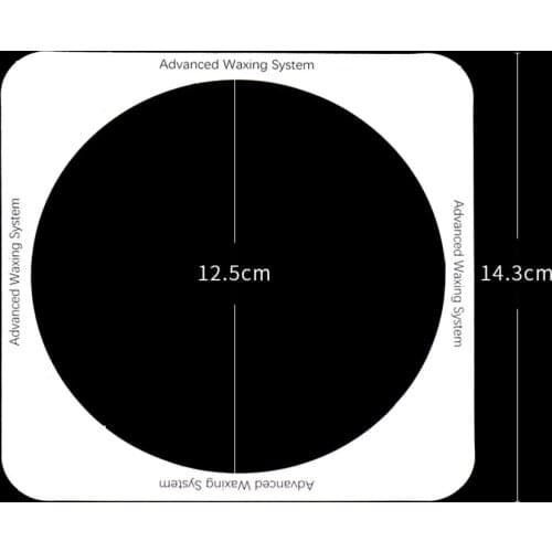 10 Pieces Disposable Square Wax Heater Warmer Collar Paper Rings for Wax Can