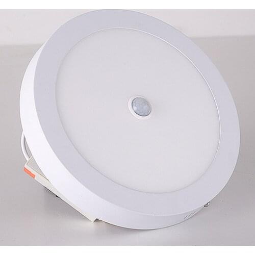Surface Mount LED Downlight 6W 12W 18W PIR Motion Sensor lamp LED Down light AC85-265V Indoor Entrance Balcony Stair lighting