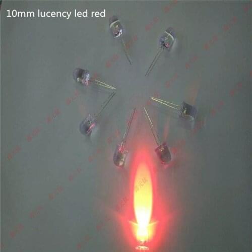 10mm led lighting beads white red yellow blue green warm white pink orange purple RGB Fast slow highlight 100pcs/lot