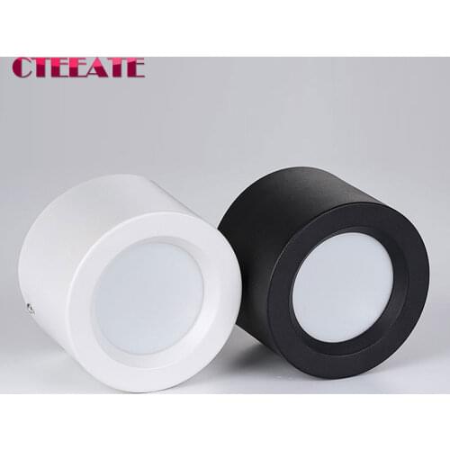 Surface Mounted LED Downlight 5W 7W 9W 12W 15W 220V Ceiling Lamps LED Spot Lights Book Rack indoor Lighting