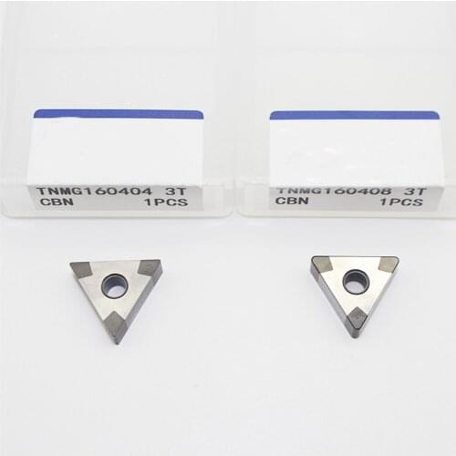 TNMG160404 3T Solid Corner CBN Insert TNMG160408 Thoroughly Brazed Insert Lathe Knife Blade for CNC Machine