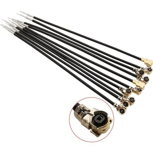 10Pcs IPX IPEX u.fl 1.13mm Cable Single-head Connector IPX 1.13 Cable Solder for PCI WIFI Card Wireless Length 15CM