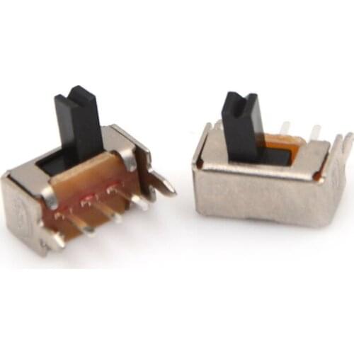 10PCS Wholesale Toggle Switch SK12D07VG3 Stents Small Toggle Switch/3 Mm High Miniature Slide Switch Side Knob