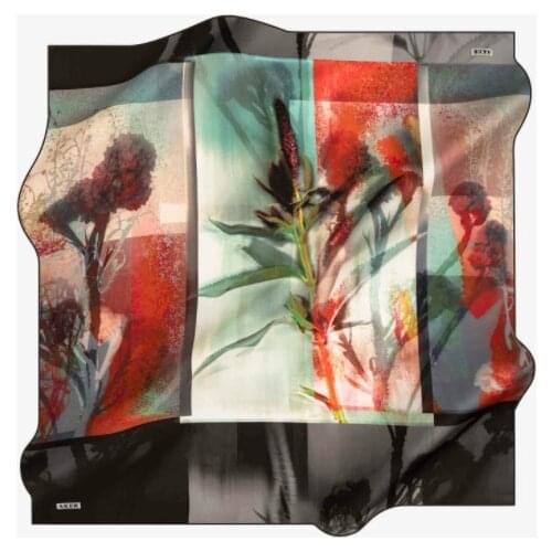 Aker İpek Krep Saten Eşarp KAMOPANTA 4