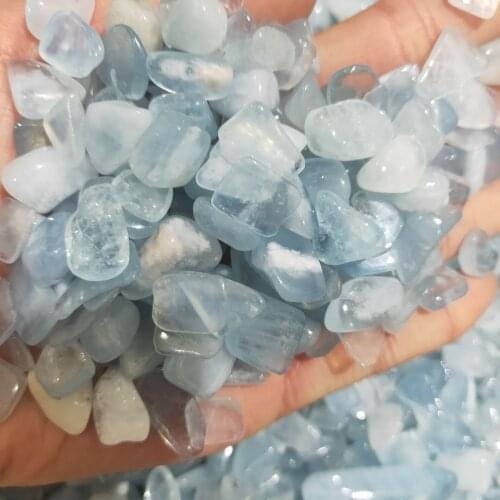 Aquamarine minerals gemstones reiki healing feng shui jewelry cristal decorative
