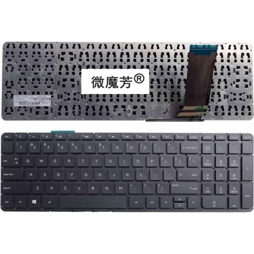 US Black New English Replace laptop keyboard FOR HP FOR Pavilion FOR ENVY 15 TouchSmart 15-J000 J029TX J106TX 17T-J000 15T-J000