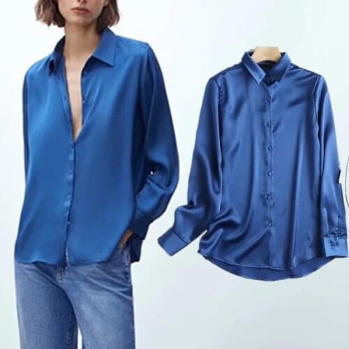 Атласные блузки JennyandDave China At AliExpress