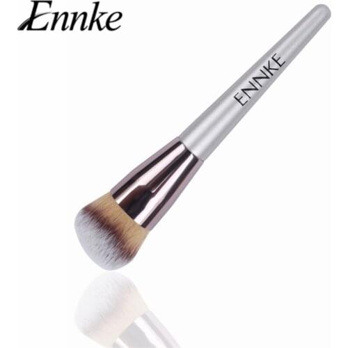 ENNKE 1pcs brown makeup brushes set Set Lip Foundation Makeup Brush Don't Eat Powder Beauty Make-up Tools