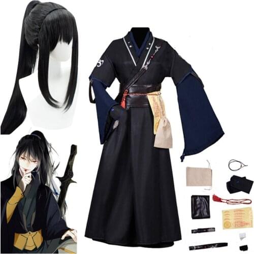 Anime Mo Dao Zu Shi Cosplay Costumes Wig Xue Yang Cosplay The Untamed Grandmaster Of Demonic Cultivation Costumes For Men CS354