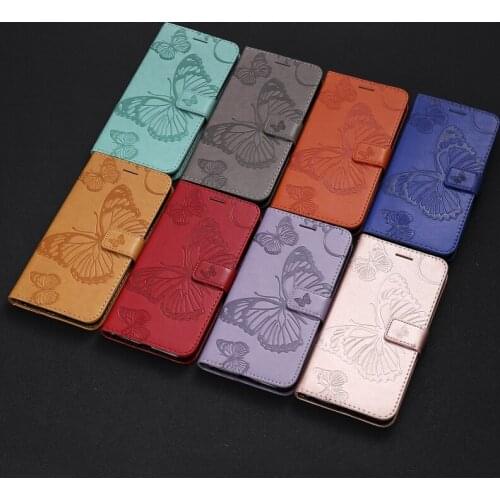 For Xiaomi Mi 10T Lite 3D Butterflies Embossing Pattern Horizontal Flip Leather Case with Holder & Card Slot & Wallet