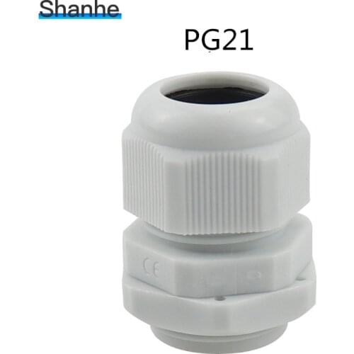 PG21 Nylon Electric Cable Waterproof Cable Gland Connector